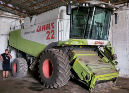 Комбайн CLAAS lexion 580 (2404)
